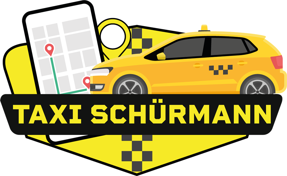 „Taxi Schürmann“-Logo, zur Startseite